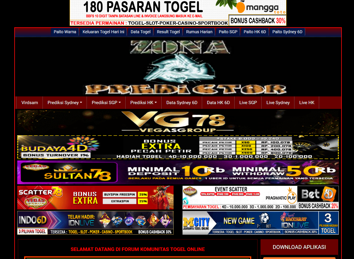 Virdsam: website Penyedia Data Togel dan Live Terlengkap di Indonesia