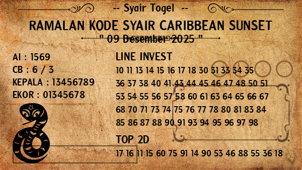 Prediksi Caribbean Sunset