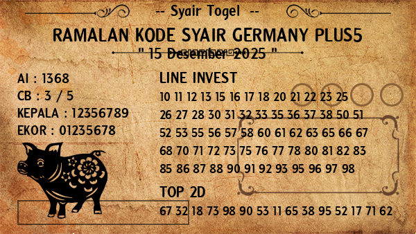 Prediksi Germany Plus5