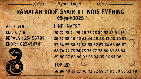 Prediksi Illinois Evening
