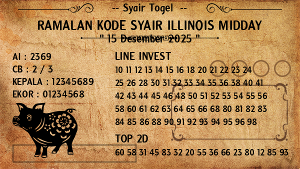 Prediksi Illinois Midday