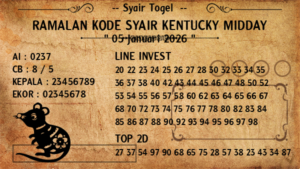 Prediksi Kentucky Midday