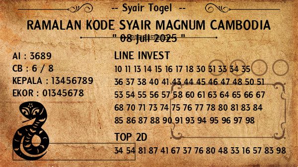Prediksi Magnum Cambodia