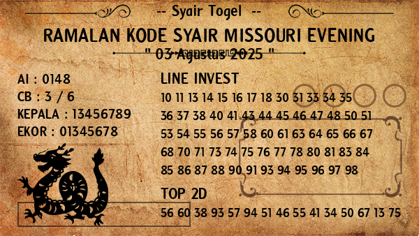 Prediksi Missouri Evening