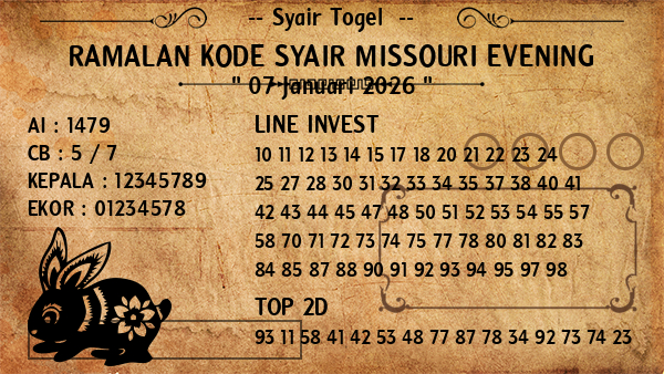 Prediksi Missouri Evening