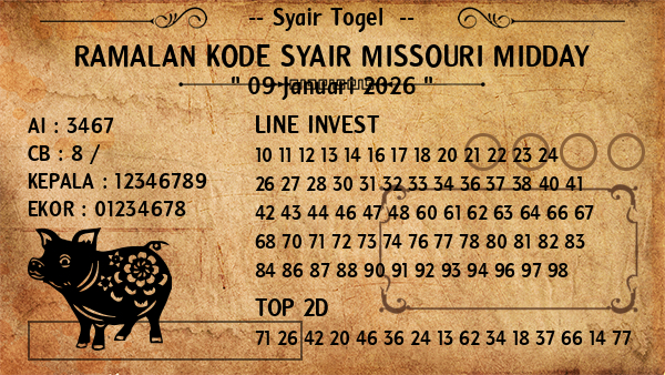 Prediksi Missouri Midday
