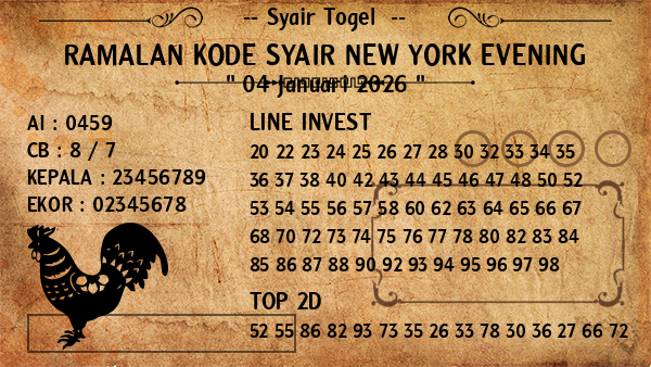 Prediksi New York Evening