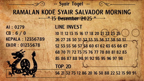 Prediksi Salvador Morning