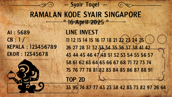 Prediksi Singapore