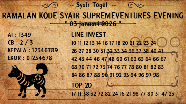 Prediksi Supremeventures Evening