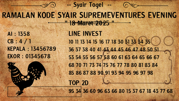 Prediksi Supremeventures Evening