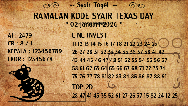 Prediksi Texas Day