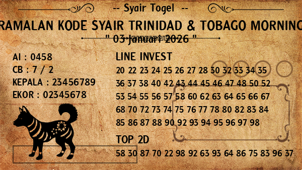 Prediksi Trinidad & Tobago Morning