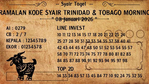 Prediksi Trinidad & Tobago Morning
