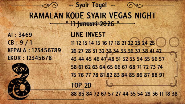 Prediksi Vegas Night