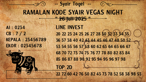 Prediksi Vegas Night