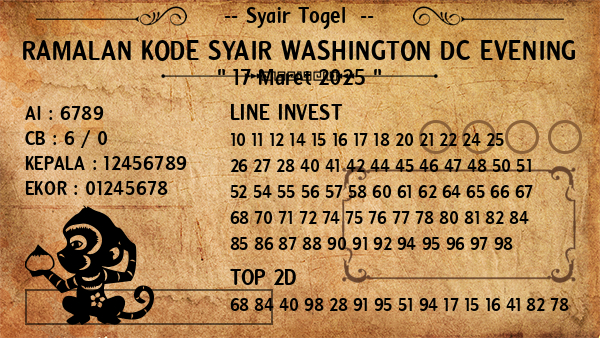 Prediksi Washington Dc Evening