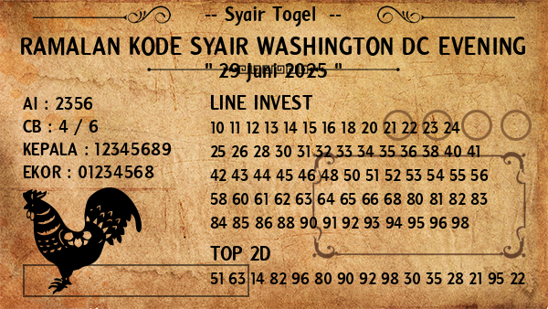 Prediksi Washington Dc Evening